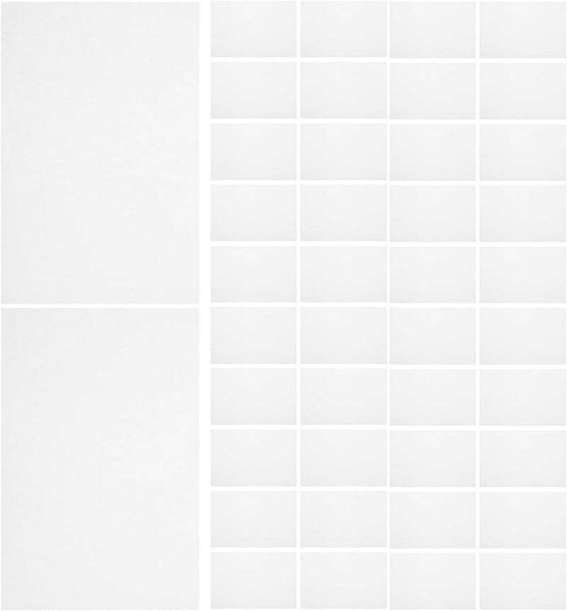 100 ورقة بطانة قفص الطيور القابل للتصرف، ورق غير منسوج ماص، سهل التنظيف، قابل للتكديس - Image 1